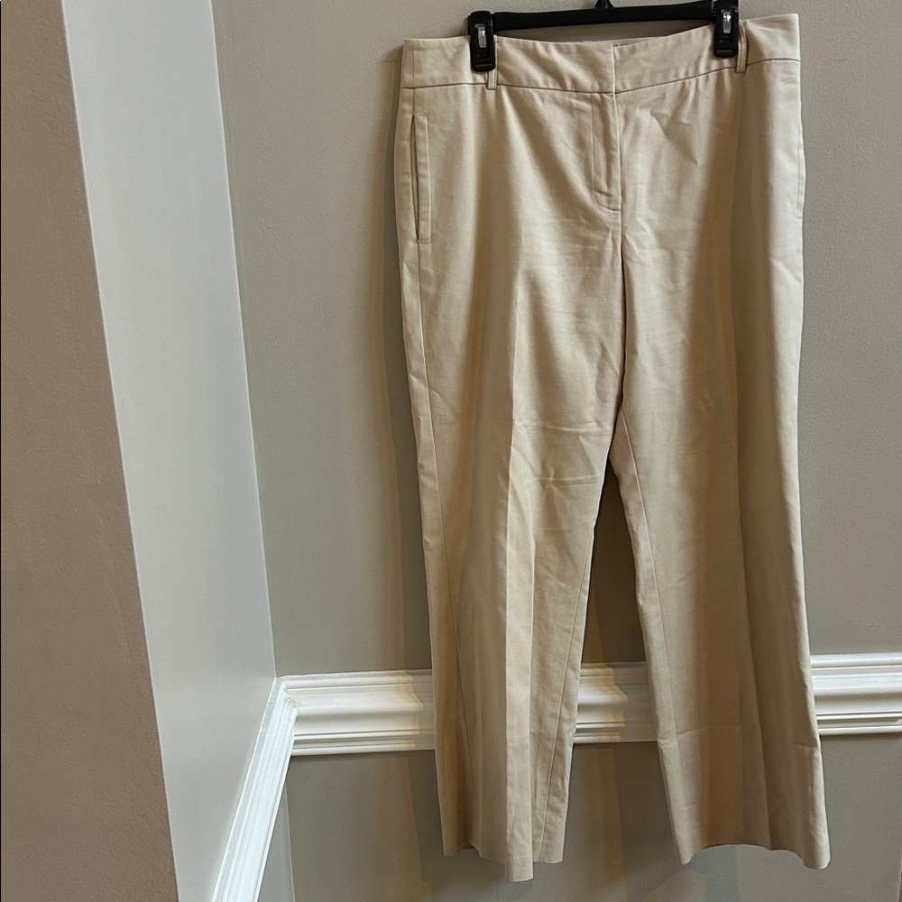 Loft Marissa Tan Khaki Pants Size 14